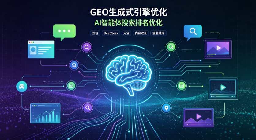 大港区GEO 浪潮来袭：生成式引擎优化崛起，创作者争抢豆包、DeepSeek、元宝智能体流量入口